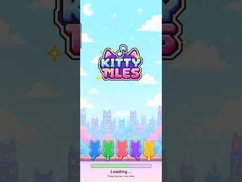 Kitty Tiles gameplay video thumbnail